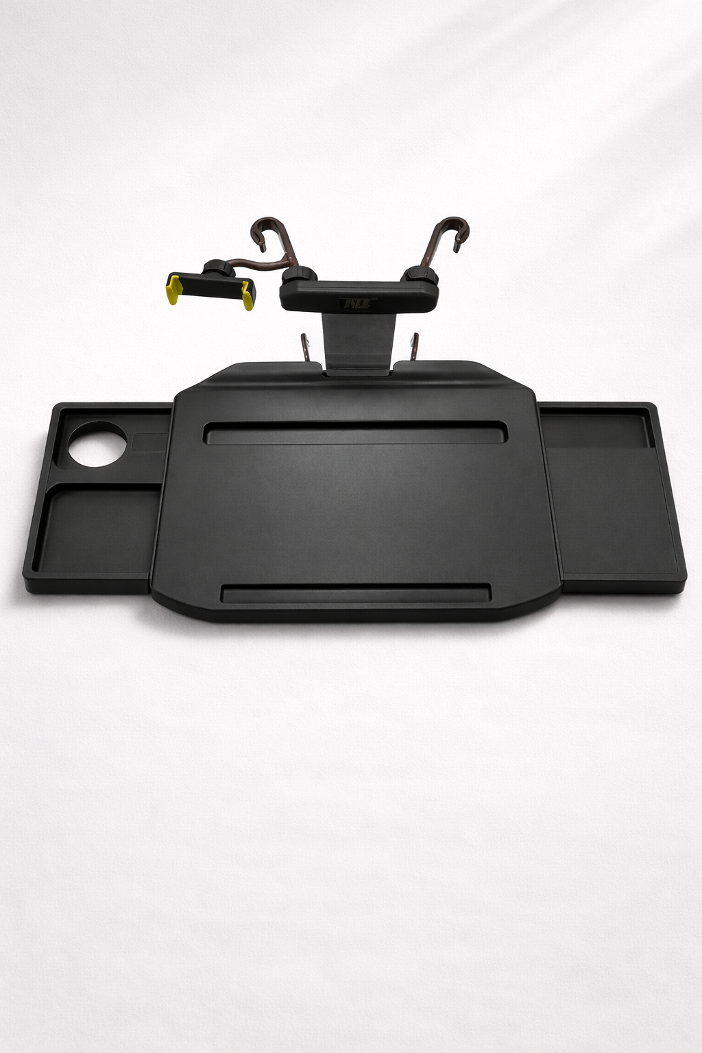 Klapptisch fürs Auto mit Handyhalterung