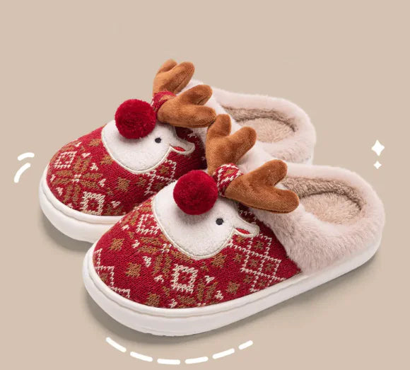 Weihnachts Plüsch slipper